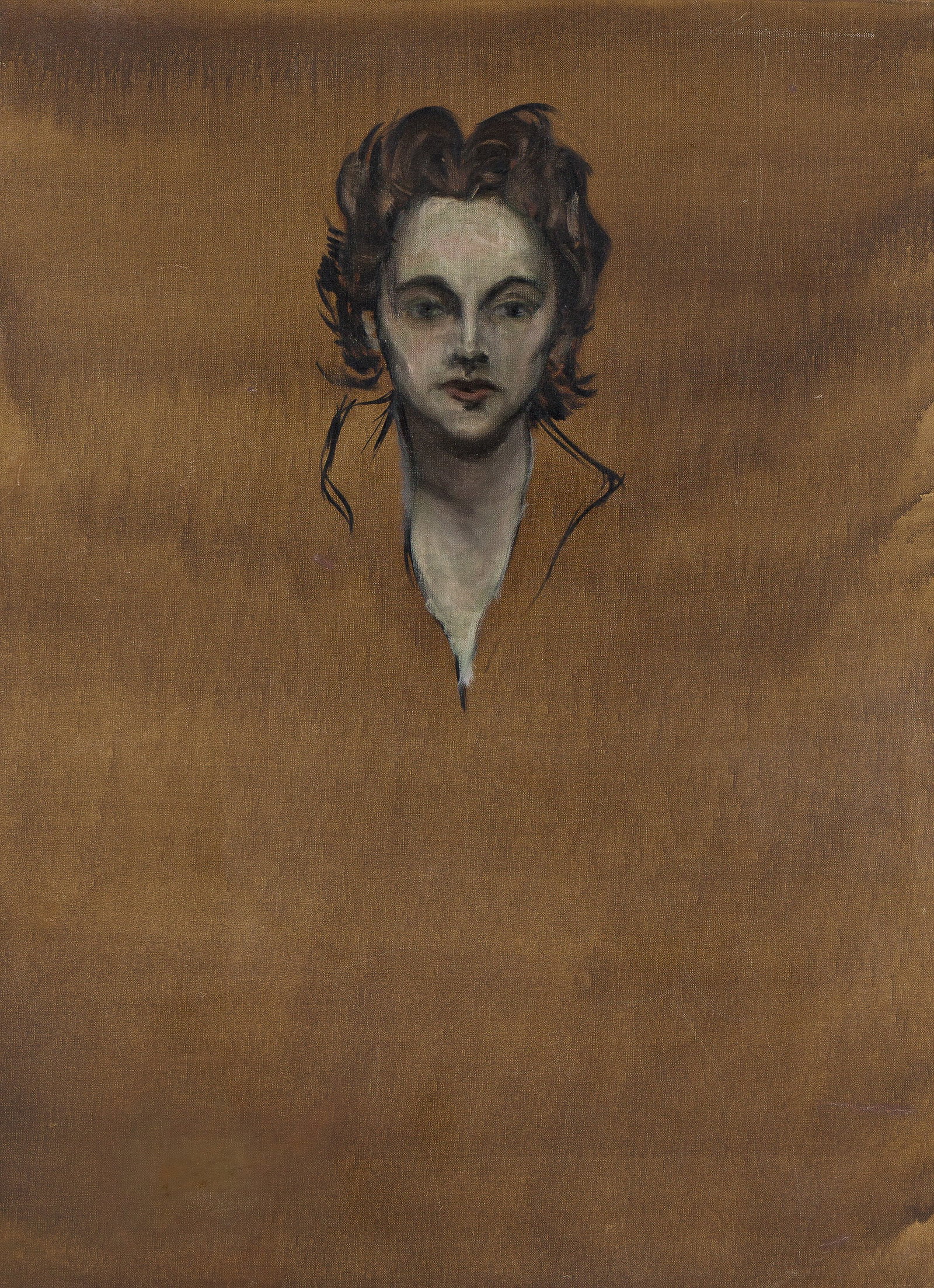 Sidney Gross (1921-1969), Portrait of Kay, the Artist's Wife, circa 1945. (1 of 1)