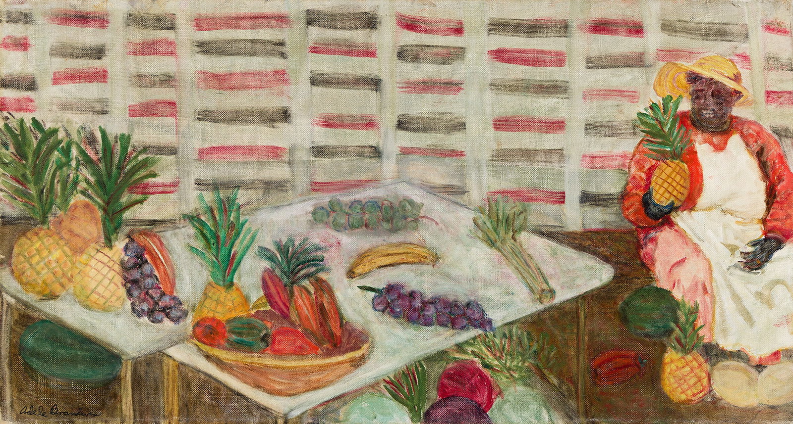 Adele Brandwen (1900-1964), Fruit Vendor. (1 of 1)