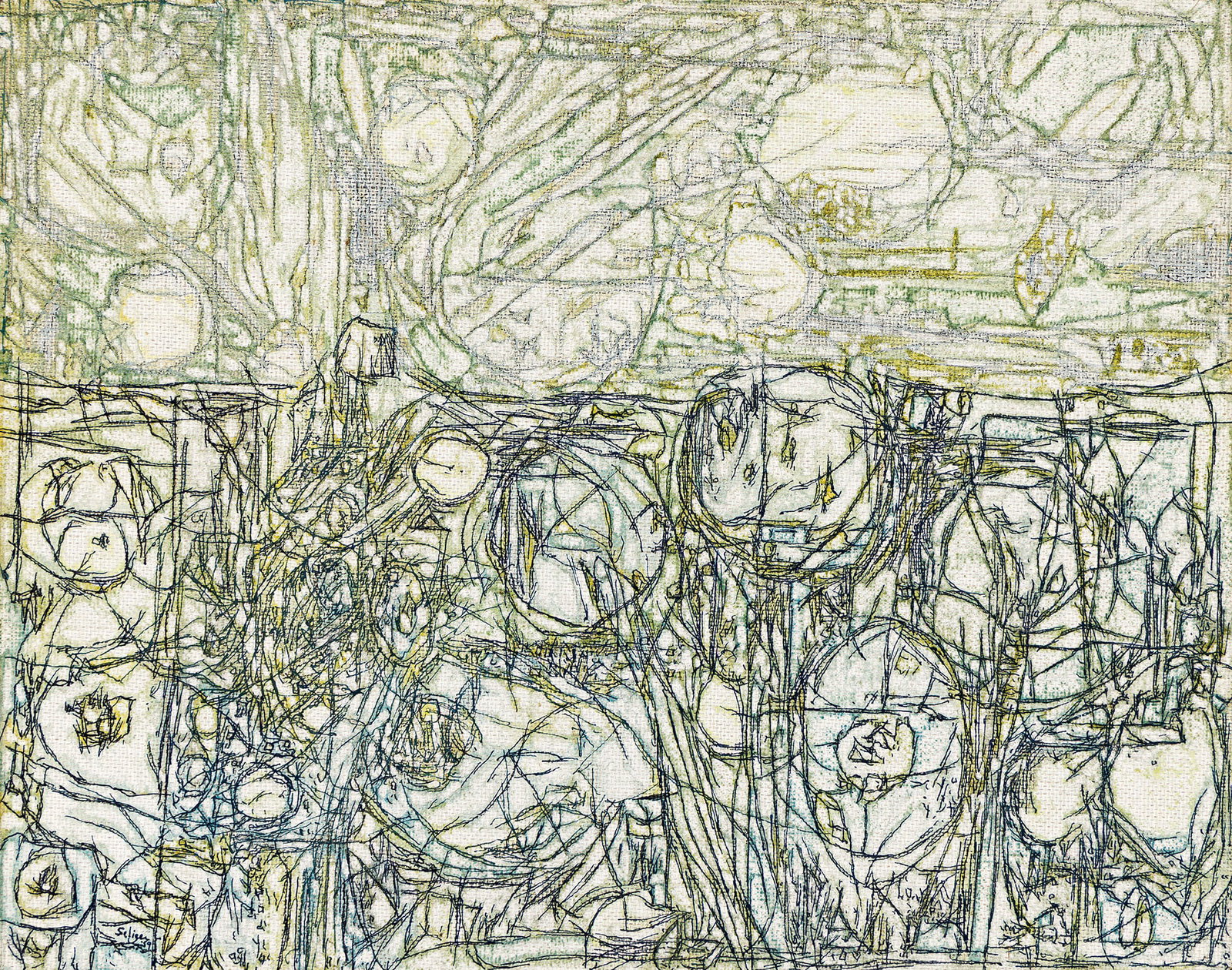 Charles Seliger (1926-2009), Gale of Violets, 1959. (1 of 1)