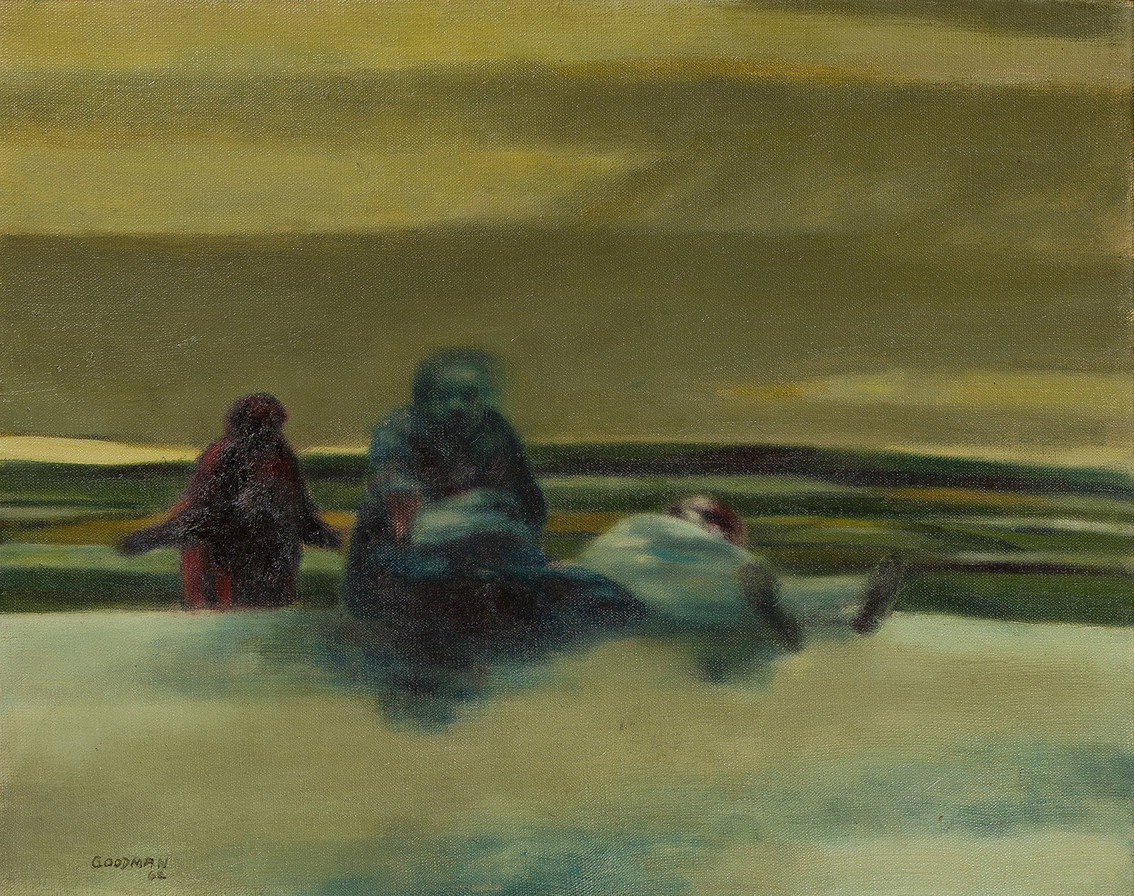 Sidney Goodman (1936-2013), Study of Spain, 1962. (1 of 1)
