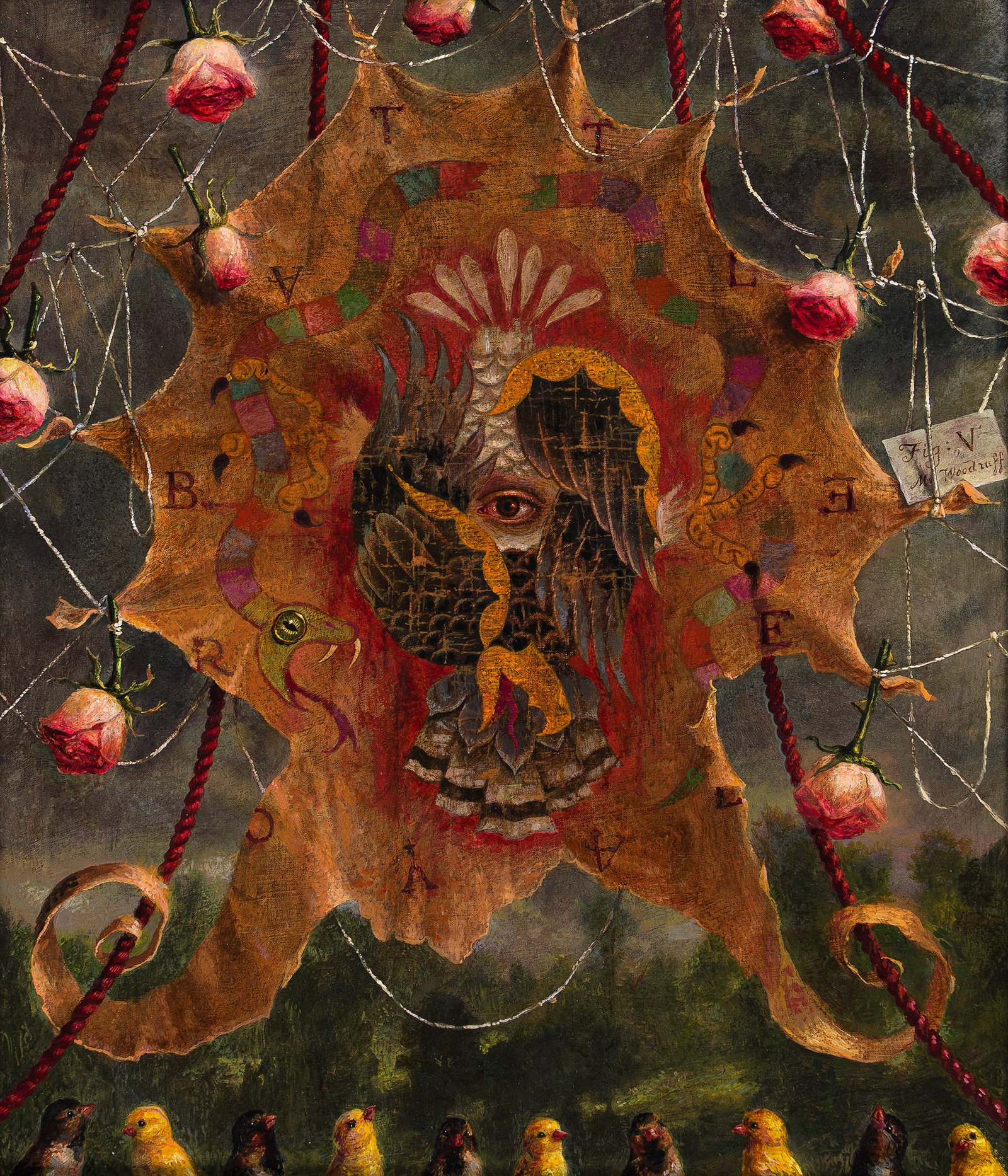 Thomas Woodruff (b. 1957), The Secret Charts - Figure V, 1994-95. (1 of 1)