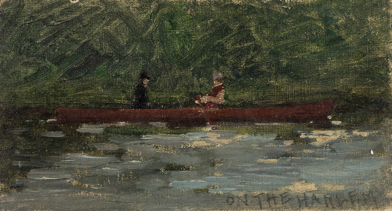 Arthur Bowen Davies, On the Harlem. (1 of 1)