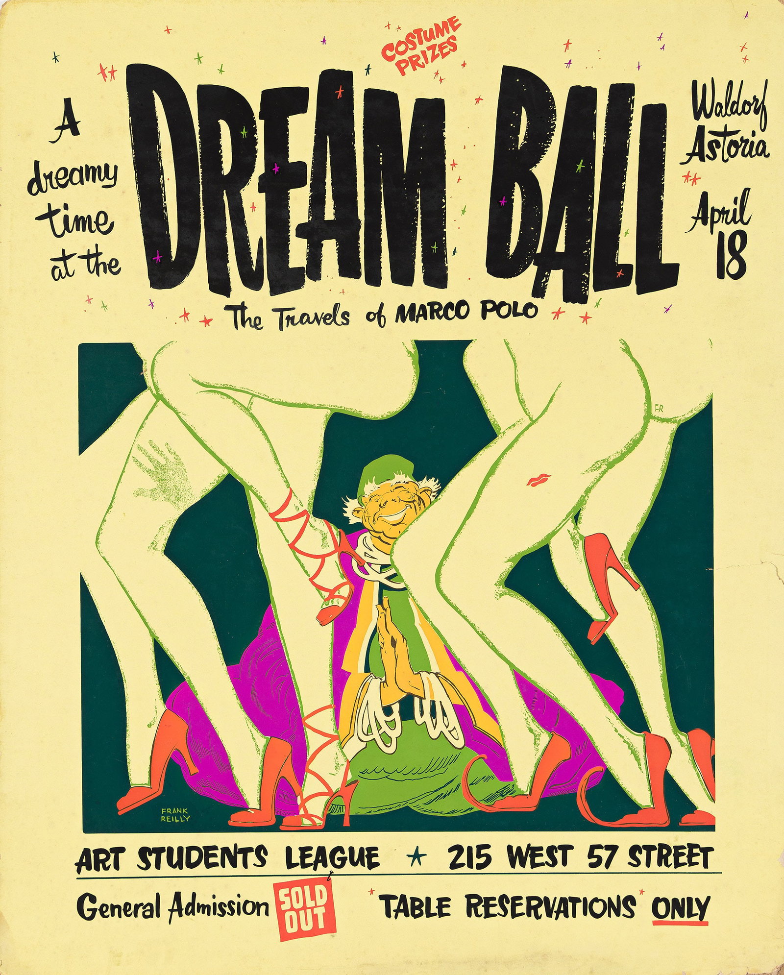 Frank Joseph Reilly, Dream Ball / Art Students League, Circa 1930. (1 of 1)