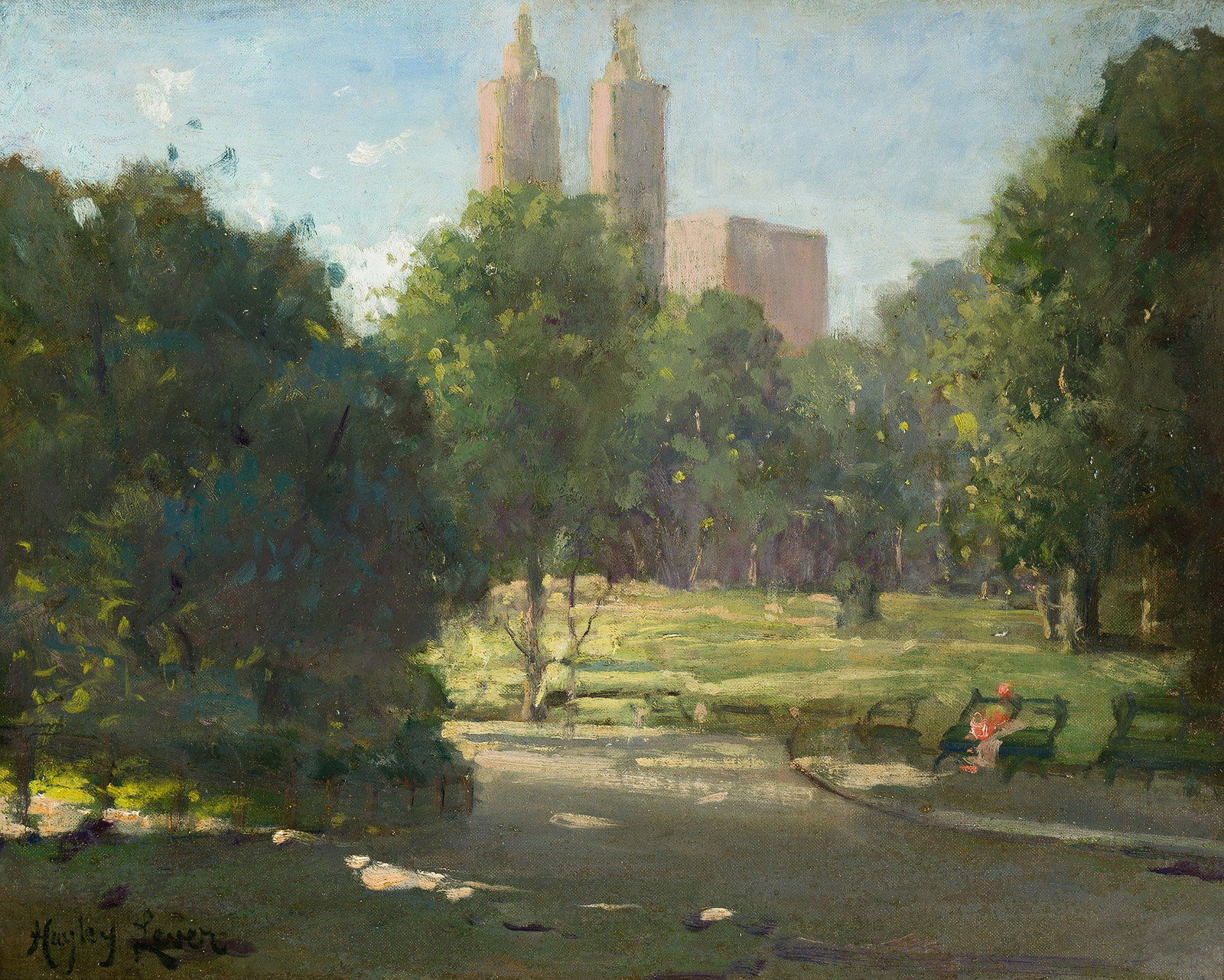 Hayley Lever, Central Park in Summer, 1928. (1 of 1)