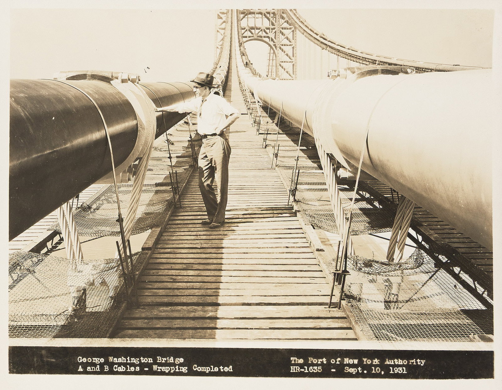 Album with more than 120 photographs documenting the construction and inauguration of the George (1 of 16)