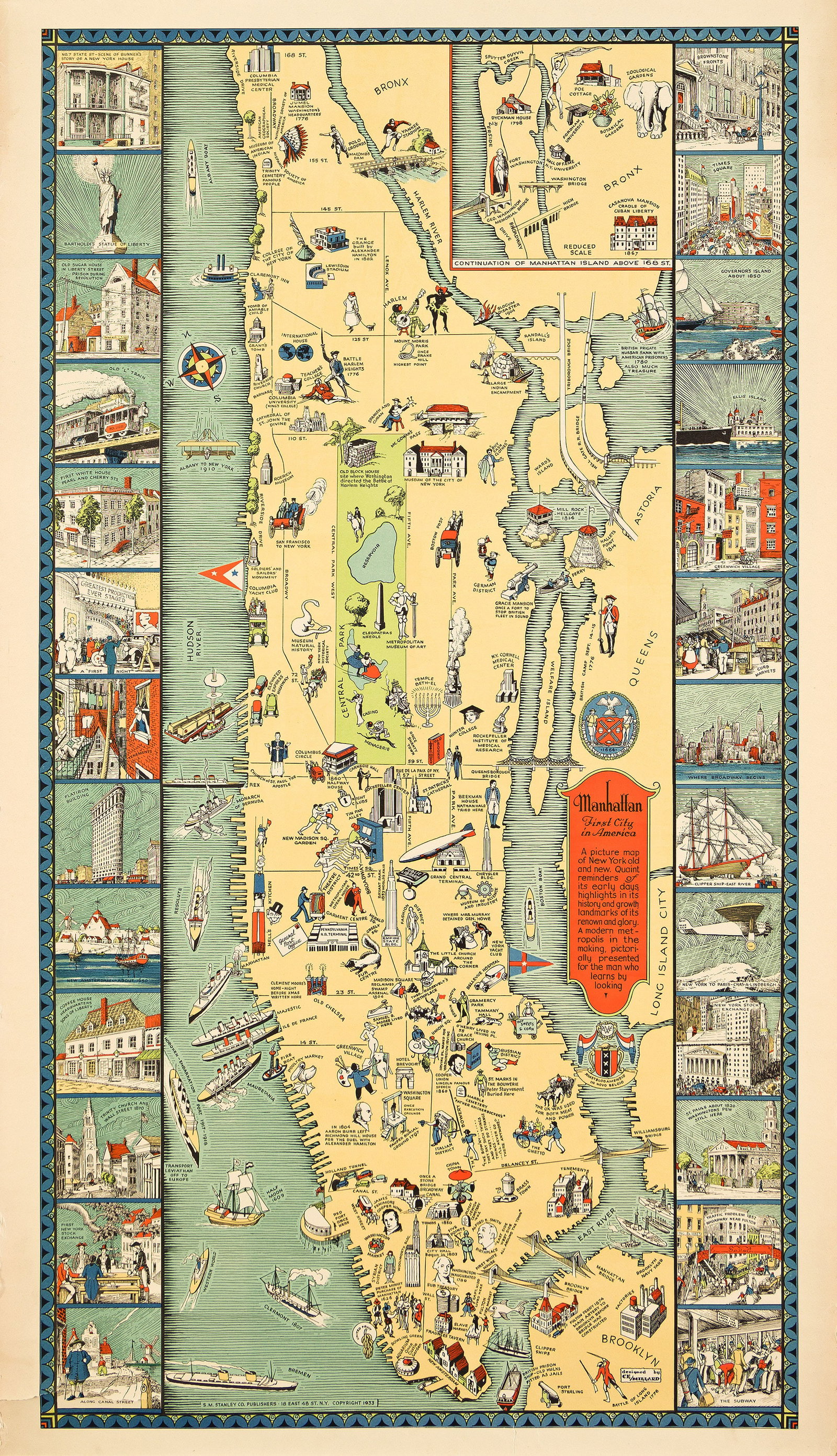 Claude E. Millard, Manhattan / First City in America, 1933. (1 of 1)