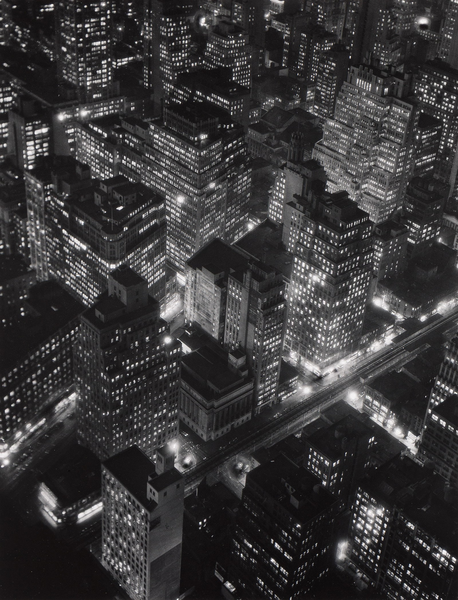 Berenice Abbott, New York at Night, 1932; printed 1976. (1 of 1)