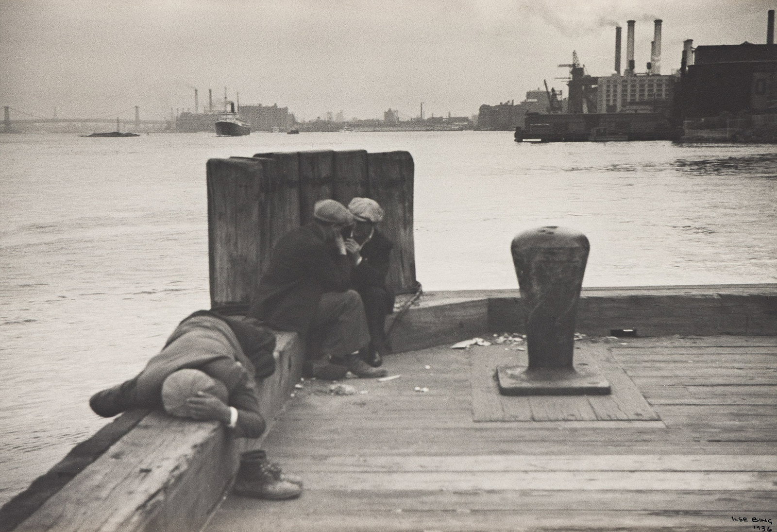 Ilse Bing, Dead End I, Queensborough Bridge, 1936. (1 of 1)