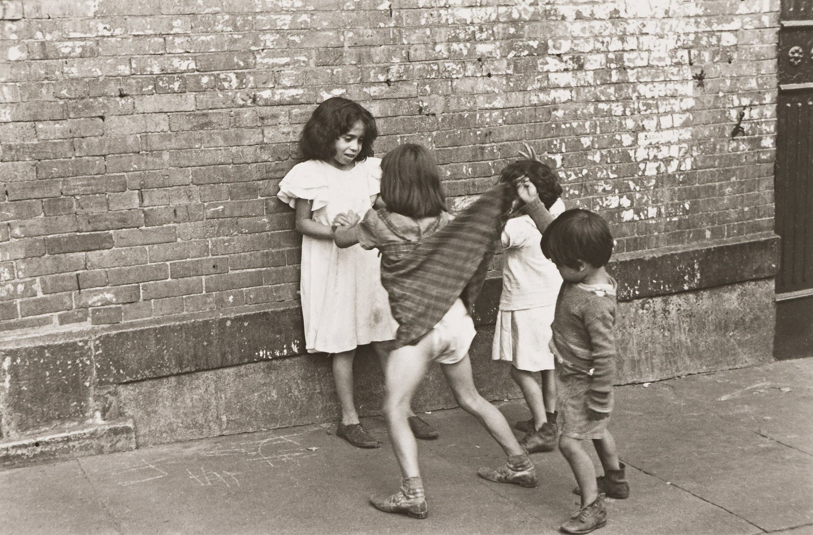 Helen Levitt, N.Y. (children playing), circa 1942; printed 1970s. (1 of 1)