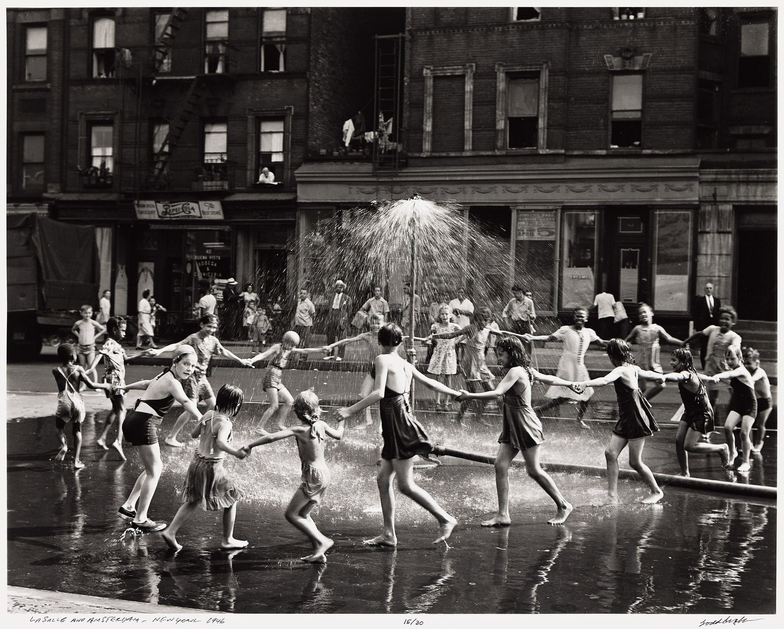 Todd Webb, LaSalle Street and Amsterdam, Harlem, New York, 1946; printed 1980s. (1 of 1)