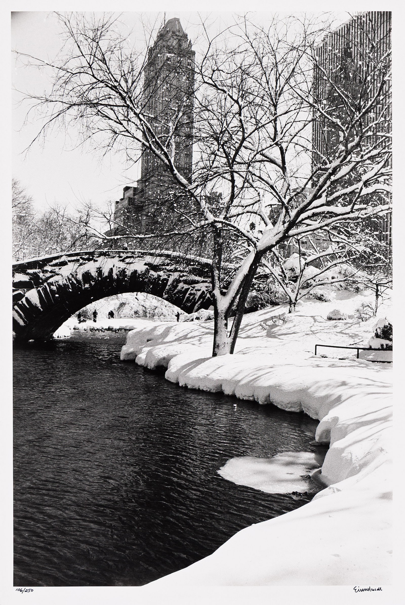 Alfred Eisenstaedt, Central Park after a Snowstorm, New York, 1959; printed 1994. (1 of 1)