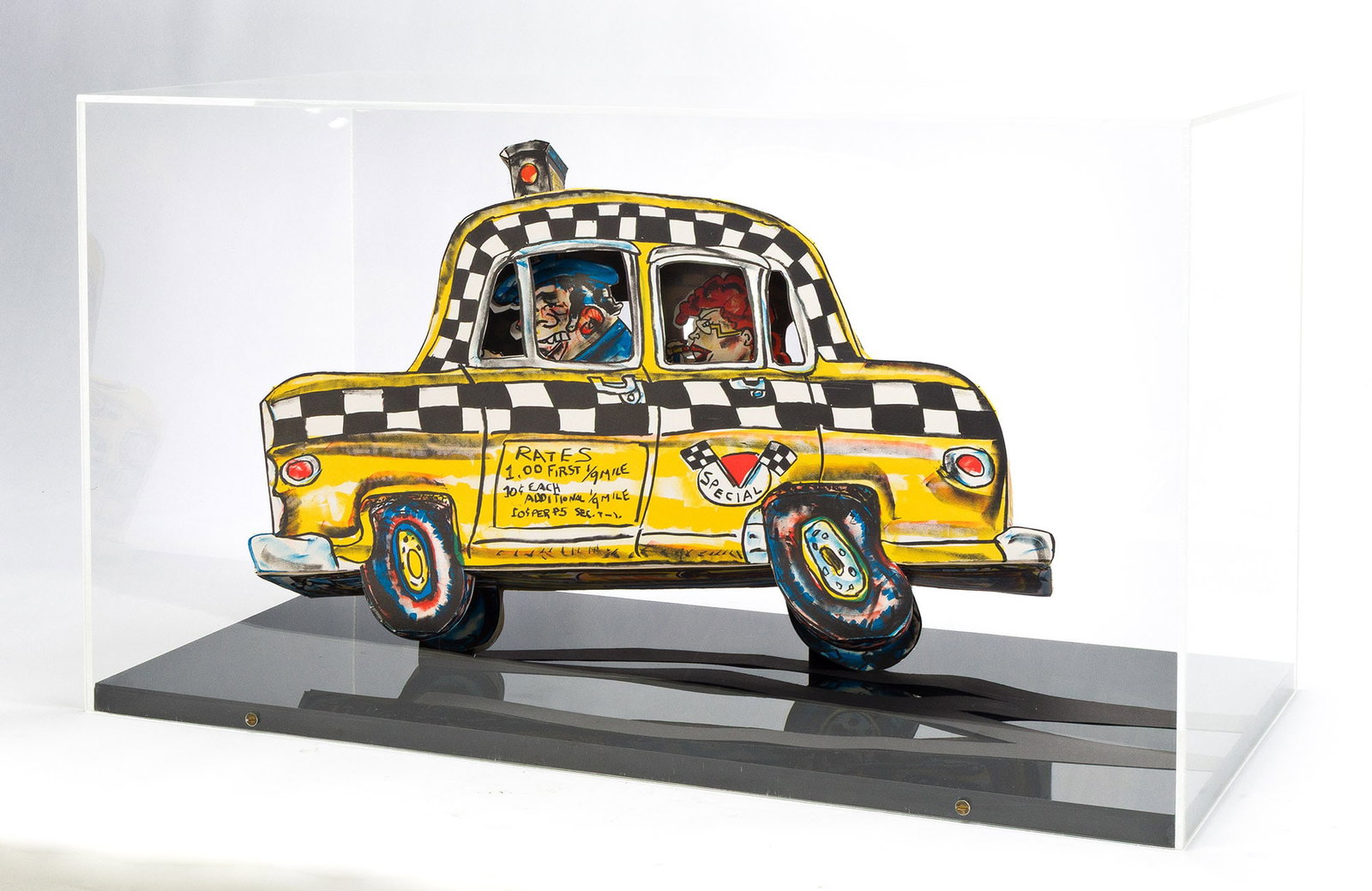 Red Grooms, Ruckus Taxi, 1982. (1 of 4)