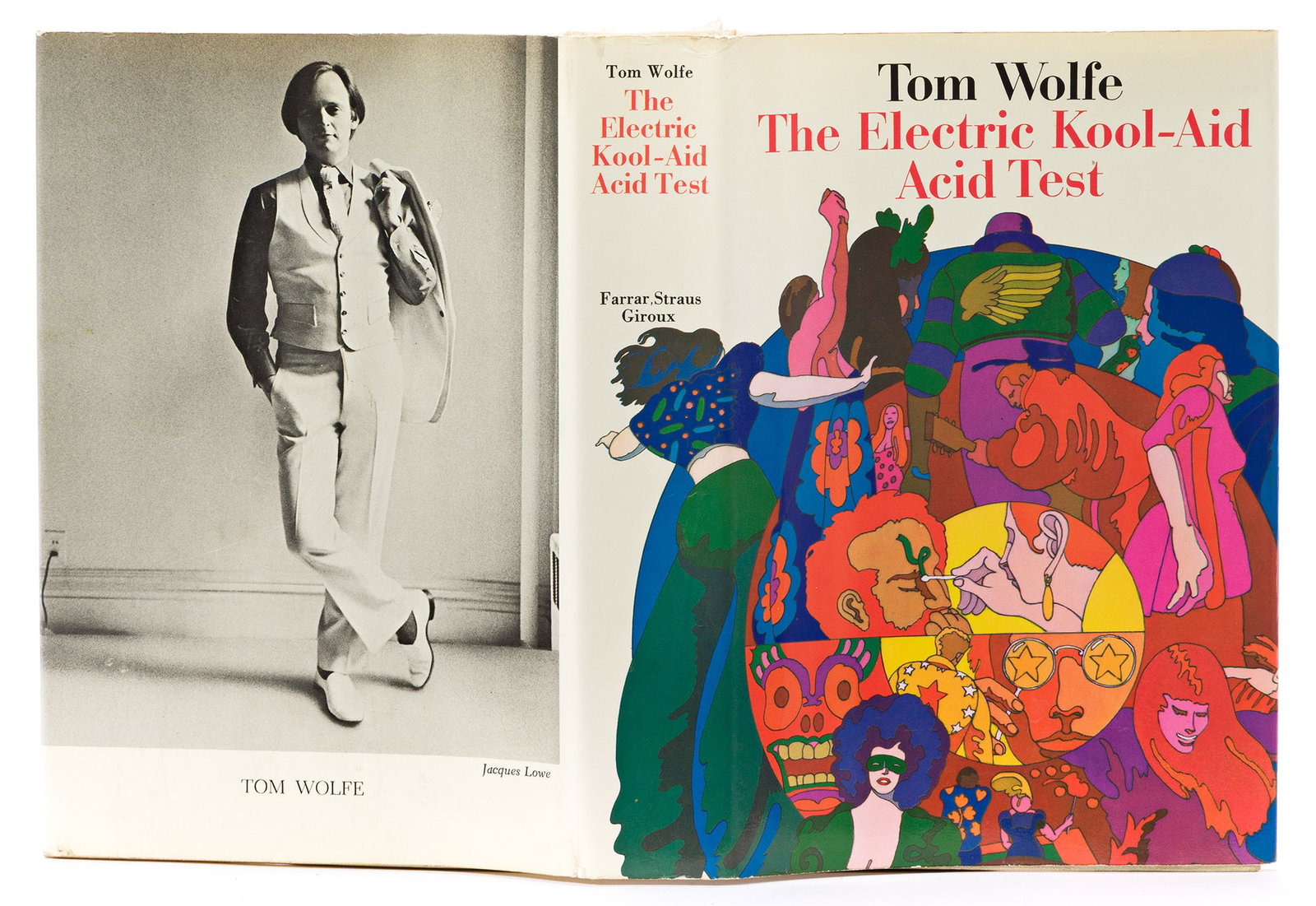 Tom Wolfe (1930-2018) The Electric Kool-Aid Acid Test. First Edition. New York: Farrar, Straus and: Tom Wolfe (1930-2018) The Electric Kool-Aid Acid Test. First Edition. New York: Farrar, Straus and Giroux, 1968. First edition, octavo; bound in full white publisher's cloth, spine lettered in multi-c
