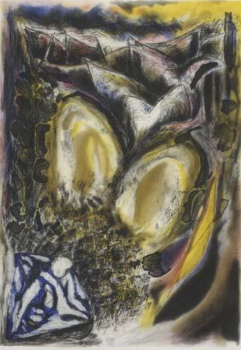 BILL JENSEN Three etchings.: BILL JENSEN Three etchings. Babylon, printed in colors, 1985-88. Signed, titled, dated and numbered 6/50 in pencil, lower right verso * Studio, 1983-84. Signed, titled, dated and numbered 11/30 in pe