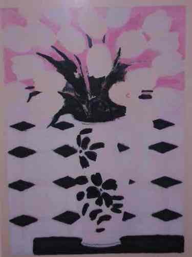 ANDRÉ BRASILIER Two lithographs.: ANDRÉ BRASILIER Two lithographs. Le Vase de Tulipes, 1970. 640x460 mm; 25 1/2x18 inches, full margins. Signed and numbered 23/100 in pencil, lower margin * Les Tulipes, 1977. 550x380 mm; 21 1/4x15 in