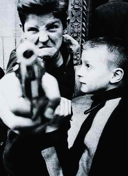 KLEIN, WILLIAM (1928- ) Portfolio entitled "Wi: KLEIN, WILLIAM (1928- ) Portfolio entitled "William Klein New York 54/55," with 12 photographs of Klein's gritty images of New York. Silver prints, 9x12 to 7 3/4x11 3/4 inches (22.9x30.5 to 19.7x29.8