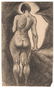 2069240: DOX THRASH Standing Nude seen from behind.