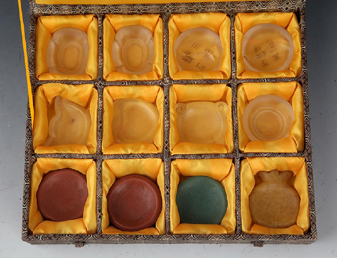 A SET OF CALLIGRAPHY TOOLS (12 PCS) (1 of 5)