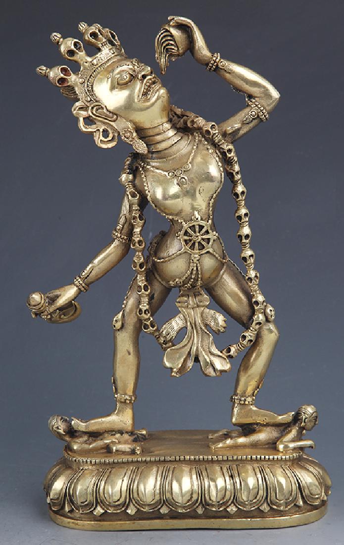 A FINE BRONZE NARO KHECHARI BUDDHA (1 of 8)