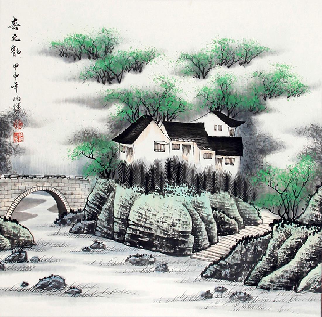 HE BING HUI CHINESE PAINTING (ATTRIBUTED TO ) (1 of 4)