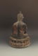 A GILT BRONZE AKSHOBHYA BUDDHA - 5