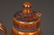 A FINE FLOWER CARVING GLAZED PORCELAIN WATER VASE - 3