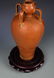 A TALL SAUCE GLAZED FOUR TIES PORCELAIN VASE - 3