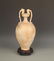 A WHITE COLOR DRAGON HANDLEPORCELAIN VASE