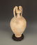 A WHITE COLOR DRAGON HANDLEPORCELAIN VASE - 5