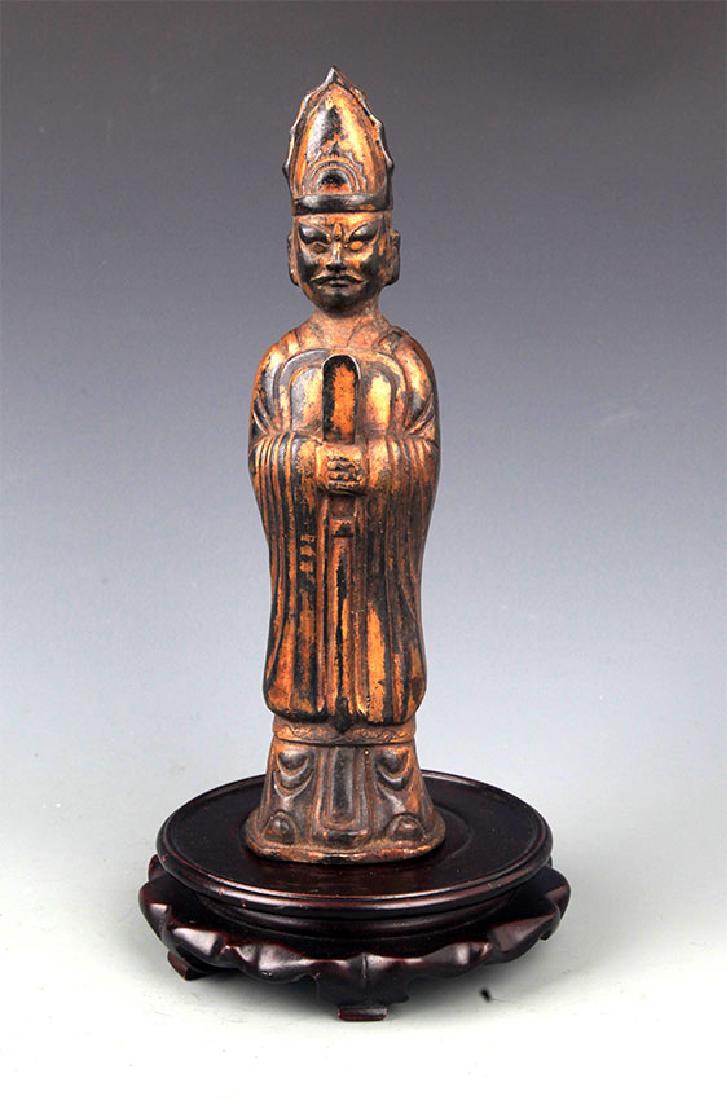 A FINELY MADE FIGURE OF GOVERNMENT OFFICIAL (1 of 7)