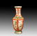 A LARGE CLOISONNE ENAMEL PORCELAIN VASE