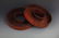 A ROUND GILT LACQUERED WOOD ROYAL NECKLACE BOX - 5