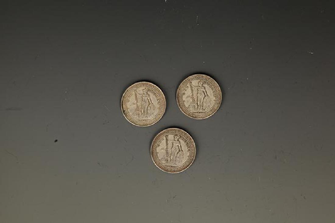 GROUP OF THREE OLD CHINESE COIN (1 of 2)