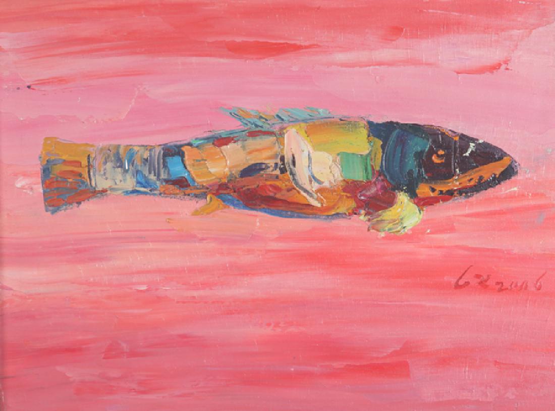LIANG BO, OIL PAINTING ATTRIBUTED TO: CONTEMPORARY, LONG: 11.8 INCH; WIDTH: 15.7 INCH