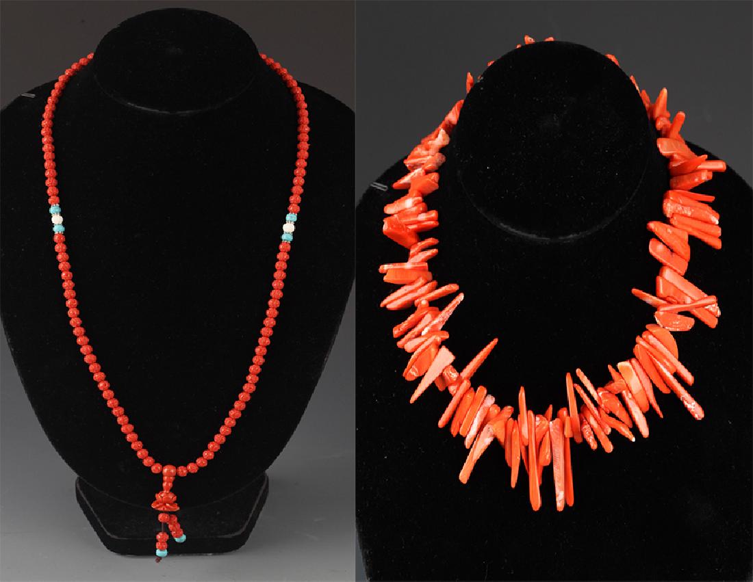 GROUP OF TWO OLD CHINESE NECKLACE (1 of 7)