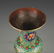 A Large Cloisonne Enamel Flower Vase - 2