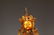 A FINELY CARVED LARGE BRONZE BUDDHA FIGURE - 2