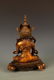A FINELY CARVED LARGE BRONZE BUDDHA FIGURE - 6
