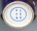 A BLUE GROUND GILT FLOWER PATTERN PORCELAIN VASE - 5