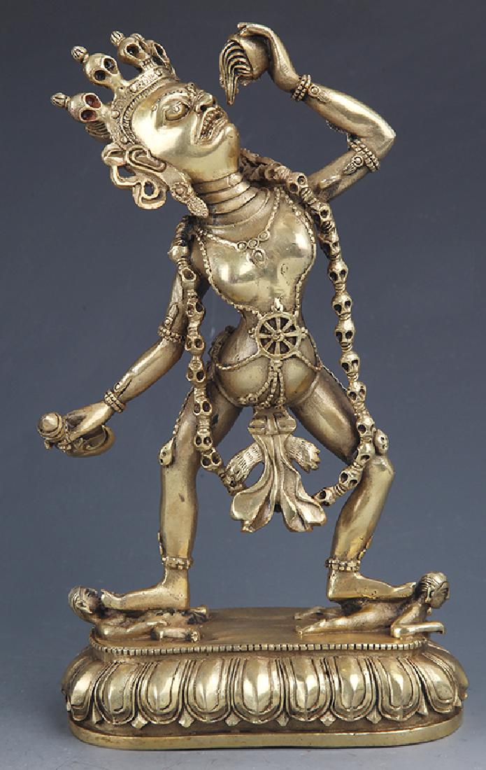 A FINE BRONZE NARO KHECHARI BUDDHA (1 of 8)