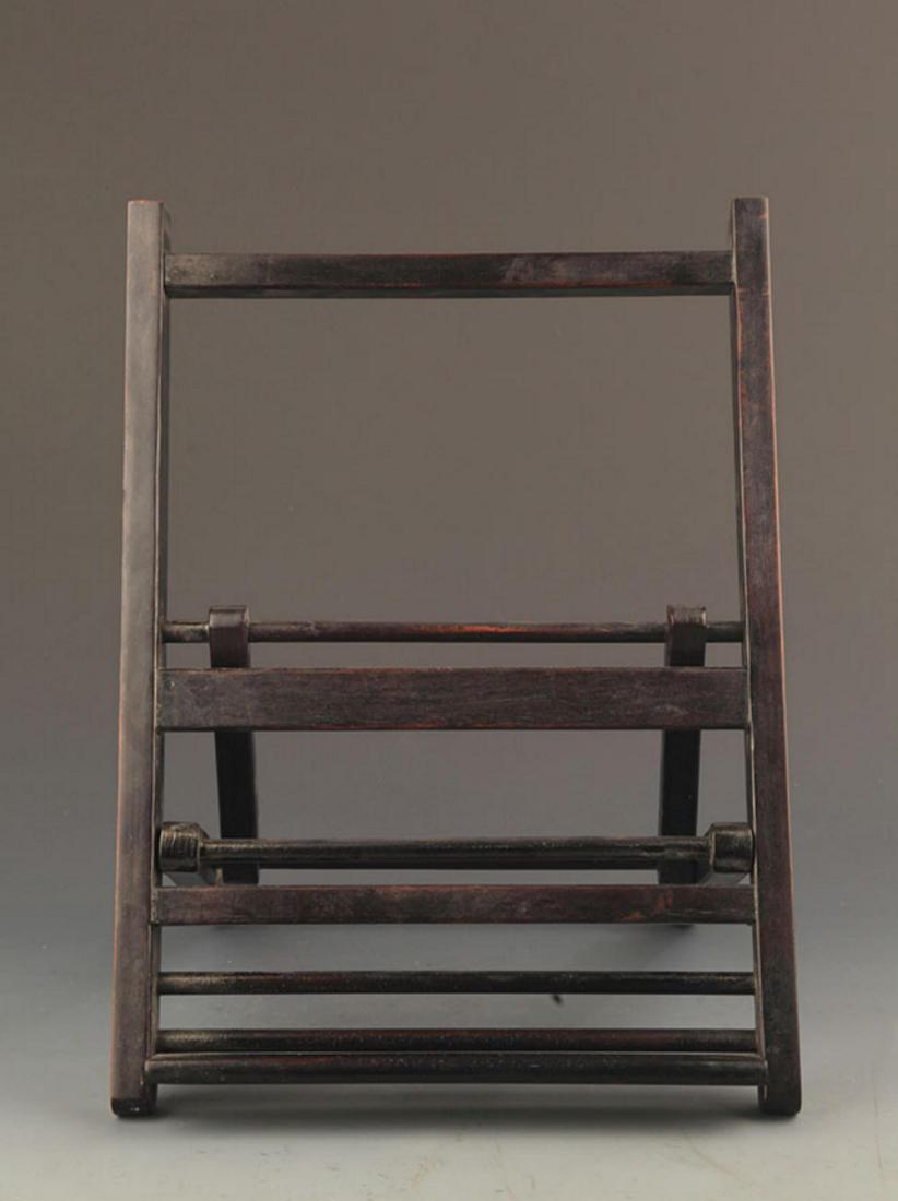 A FINE MAHOGANY WOOD BOOKSHELF (1 of 7)