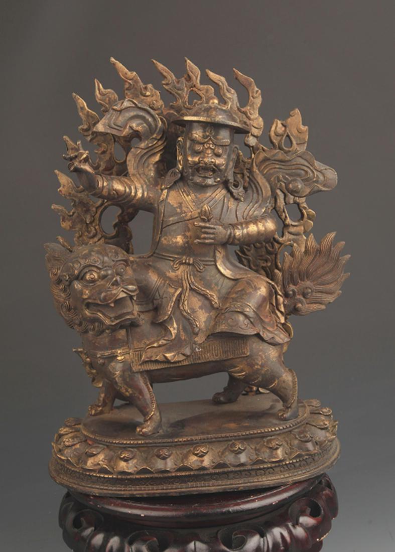 RARE TIBETAN BUDDHISM BUDDHA STATUE (1 of 5)