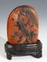 GROUP OF TWO CARVED SOAPSTONE DECORATION - 2