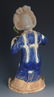 A TALL SAN CAI COLOR POTTERY FEMALE FIGURE - 4