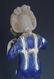 A TALL SAN CAI COLOR POTTERY FEMALE FIGURE - 5