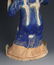 A TALL SAN CAI COLOR POTTERY FEMALE FIGURE - 6