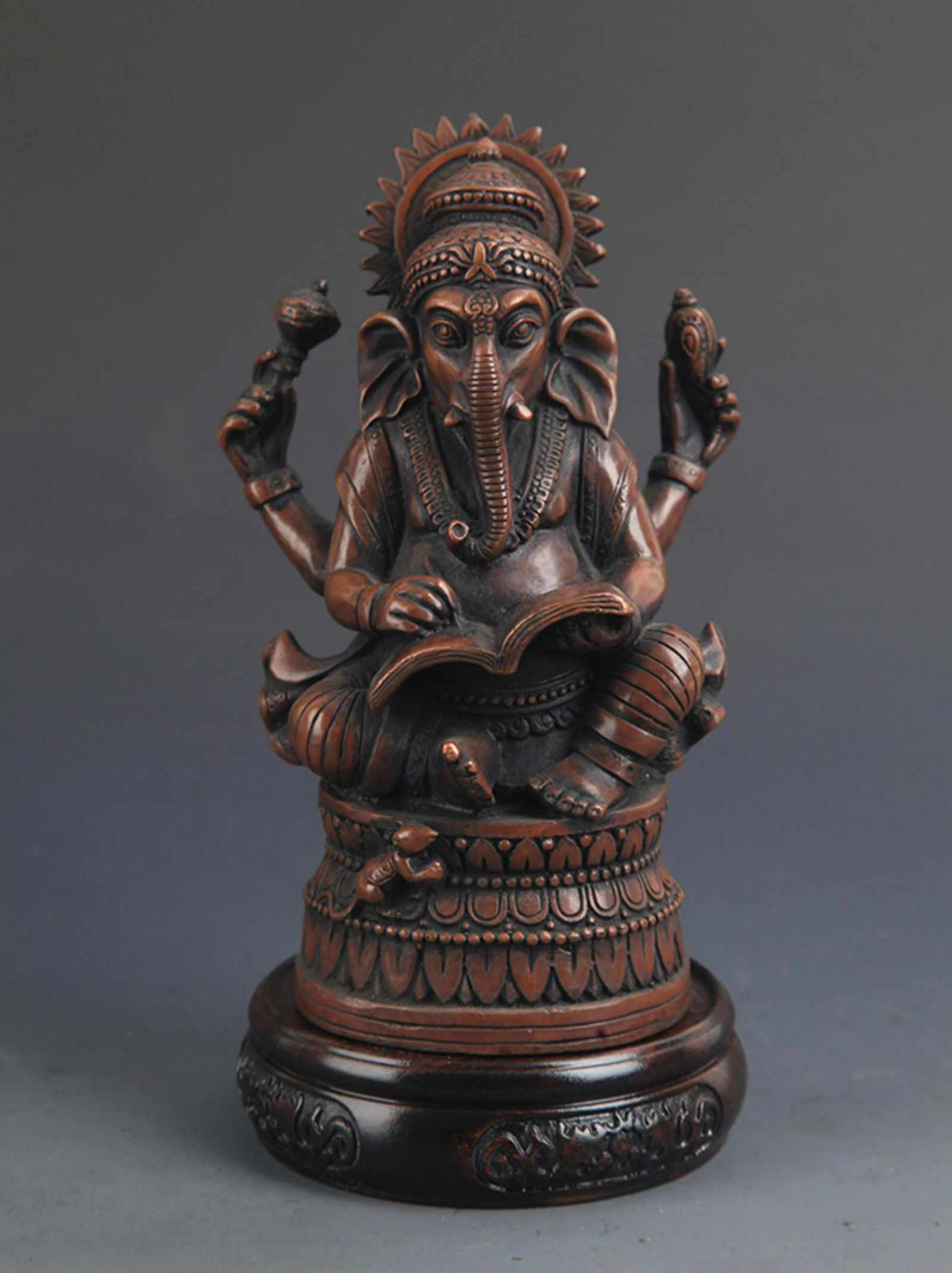 FINE TIBETAN BUDDHISM GANESHA STATUE (1 of 5)