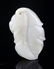 A FINE TWO ANIMAL CARVING PALE CELADON JADE PENDANT - 2
