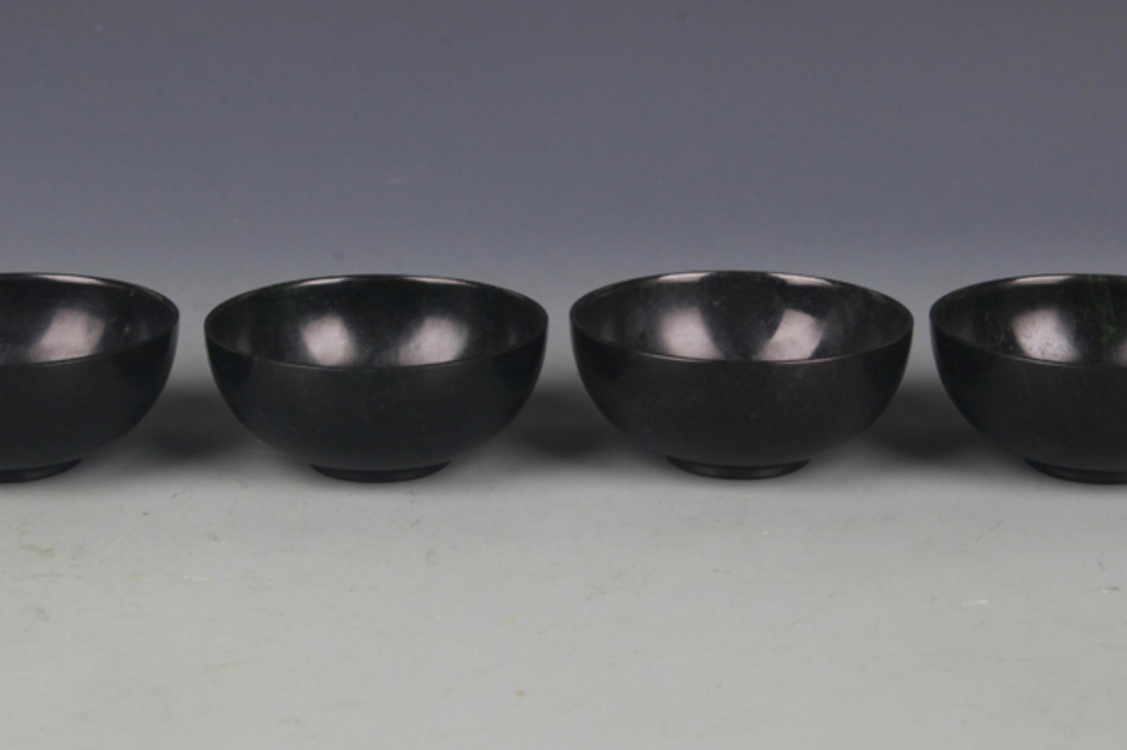 SET OF FOUR FINE JADE CUP (1 of 4)