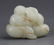 A WHITE JADE PENDANT FIGURE OF "LUCKY BOY" - 2